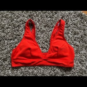 red bikini top!!